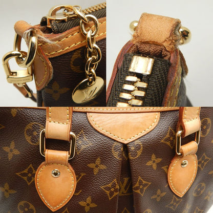 LOUIS VUITTON ルイヴィトン モノグラム パレルモPM M40145 トートバッグ ブラウン/252625【中古】
