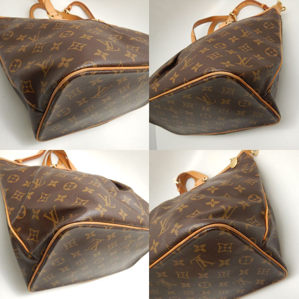 LOUIS VUITTON ルイヴィトン モノグラム パレルモPM M40145 トートバッグ ブラウン/252625【中古】