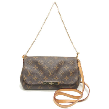 LOUIS VUITTON ルイヴィトン モノグラム フェイボリットPM M40717 ショルダーバッグ ブラウン/252662【中古】