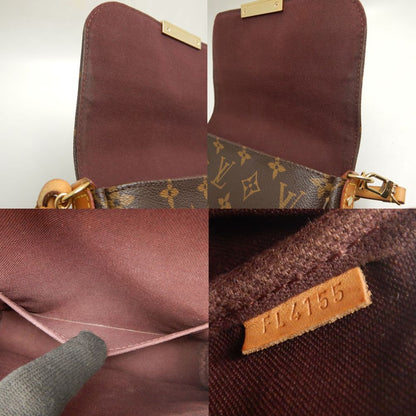 LOUIS VUITTON ルイヴィトン モノグラム フェイボリットPM M40717 ショルダーバッグ ブラウン/252662【中古】