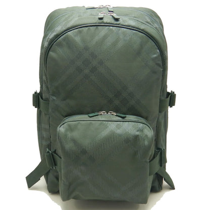 BURBERRY バーバリー 8080841 リュック・バックパック チェックジャカード ナイロン VINE/252742【中古】
