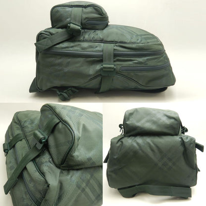 BURBERRY バーバリー 8080841 リュック・バックパック チェックジャカード ナイロン VINE/252742【中古】