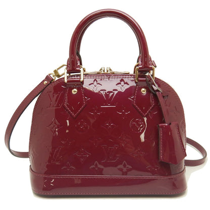 LOUIS VUITTON ルイヴィトン ヴェルニ アルマBB M50565 ハンドバッグ マゼンタ/252794【中古】