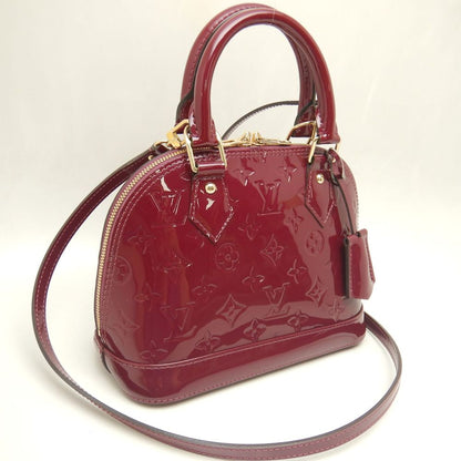 LOUIS VUITTON ルイヴィトン ヴェルニ アルマBB M50565 ハンドバッグ マゼンタ/252794【中古】