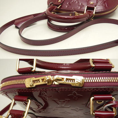 LOUIS VUITTON ルイヴィトン ヴェルニ アルマBB M50565 ハンドバッグ マゼンタ/252794【中古】