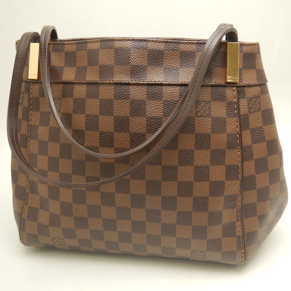 LOUIS VUITTON ルイヴィトン ダミエ マリーボ－ンPM N41215 トートバッグ エベヌ/252924【中古】