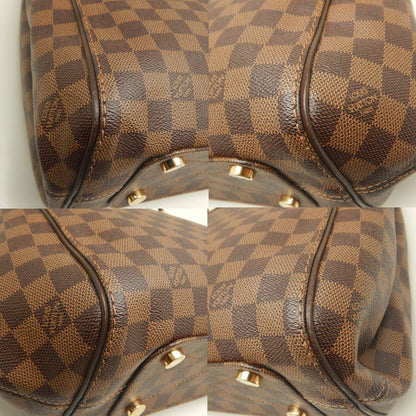 LOUIS VUITTON ルイヴィトン ダミエ マリーボ－ンPM N41215 トートバッグ エベヌ/252924【中古】