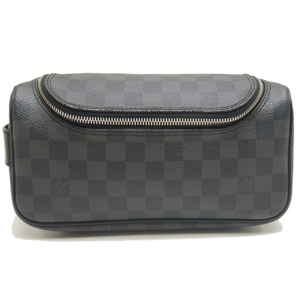 LOUIS VUITTON ルイヴィトン ダミエ グラフィット トラベルポーチ N47625 トワレポーチ グラフィット/253051【中古】