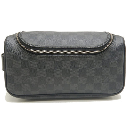 LOUIS VUITTON ルイヴィトン ダミエ グラフィット トラベルポーチ N47625 トワレポーチ グラフィット/253051【中古】