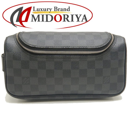 LOUIS VUITTON ルイヴィトン ダミエ グラフィット トラベルポーチ N47625 トワレポーチ グラフィット/253051【中古】