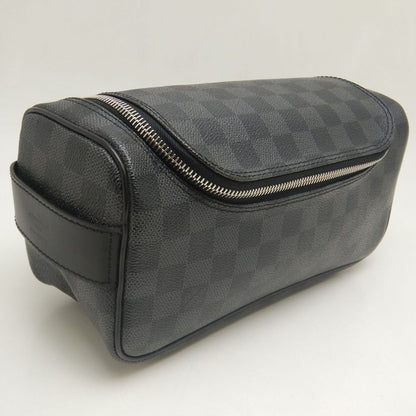 LOUIS VUITTON ルイヴィトン ダミエ グラフィット トラベルポーチ N47625 トワレポーチ グラフィット/253051【中古】
