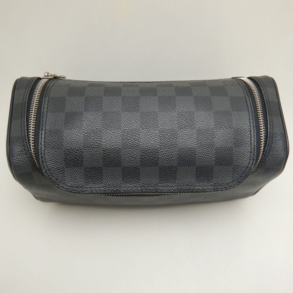 LOUIS VUITTON ルイヴィトン ダミエ グラフィット トラベルポーチ N47625 トワレポーチ グラフィット/253051【中古】