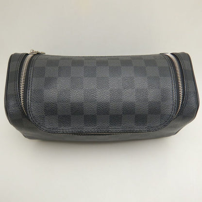 LOUIS VUITTON ルイヴィトン ダミエ グラフィット トラベルポーチ N47625 トワレポーチ グラフィット/253051【中古】