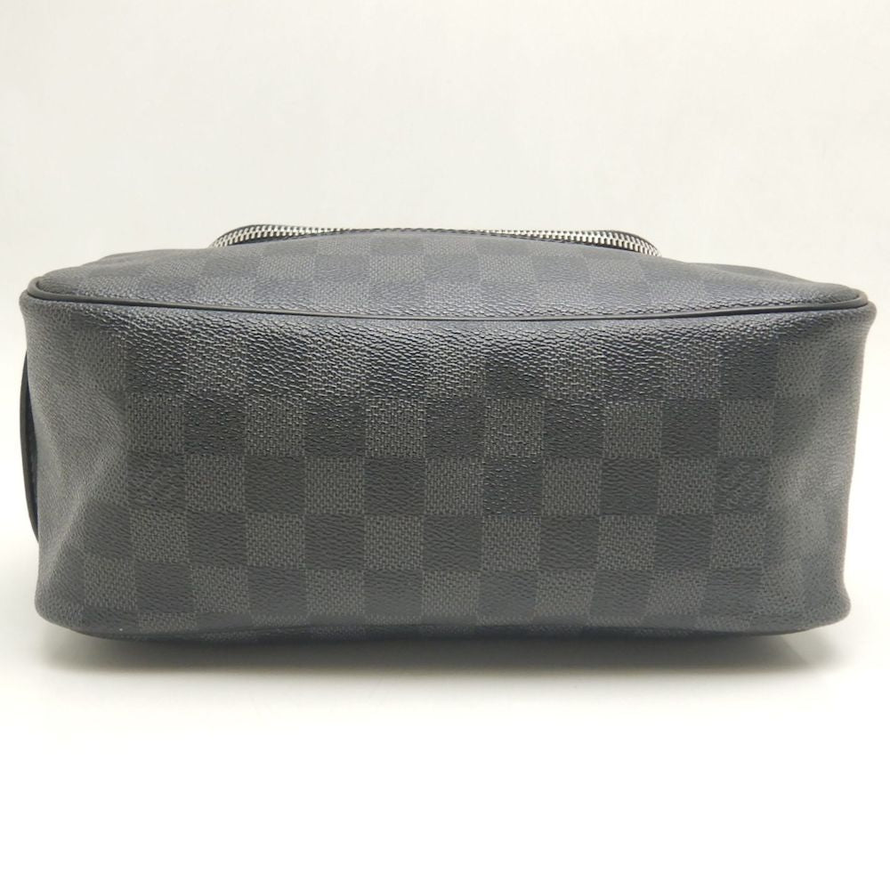 LOUIS VUITTON ルイヴィトン ダミエ グラフィット トラベルポーチ N47625 トワレポーチ グラフィット/253051【中古】
