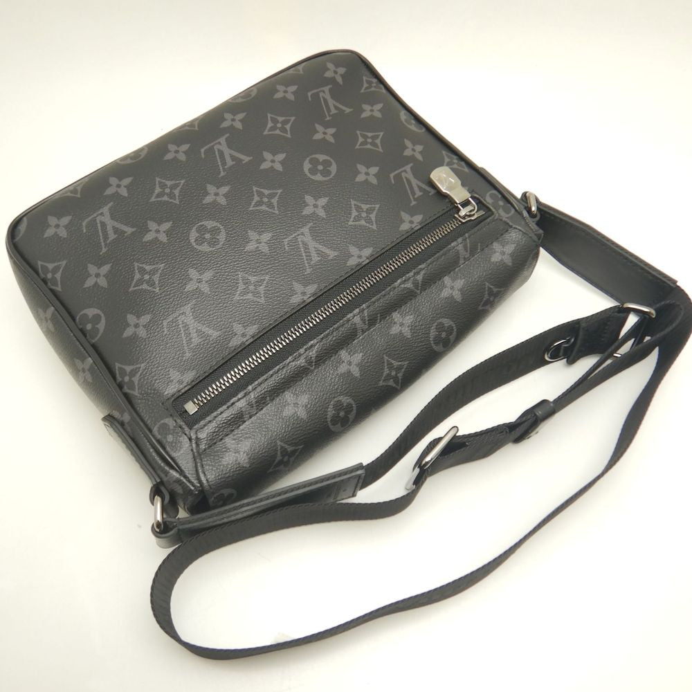 LOUIS VUITTON ルイヴィトン モノグラムエクリプス ディストリクトPM NV3 M46255 ショルダーバッグ ノワール レディース /253202【中古】