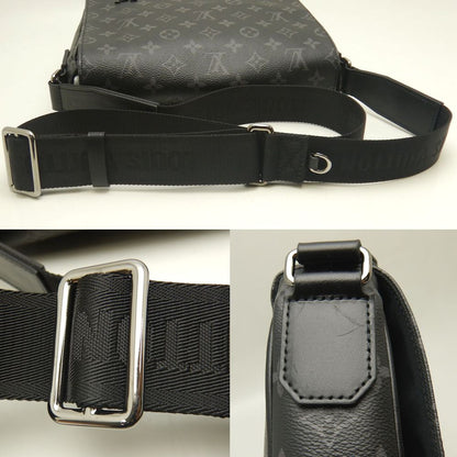LOUIS VUITTON ルイヴィトン モノグラムエクリプス ディストリクトPM NV3 M46255 ショルダーバッグ ノワール レディース /253202【中古】