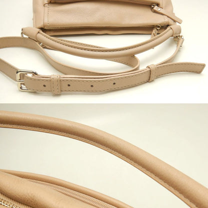 Kate Spade ケイトスペード コブルヒル リトルカーティス 2WAYショルダー PXRU4231 ショルダーバッグ レザー ベージュ レディース /253383【中古】