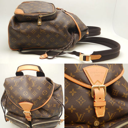 LOUIS VUITTON ルイヴィトン モノグラムアーカイブ モンスリカーゴバックパック M14015 リュック ブラウン メンズ /253461【中古】