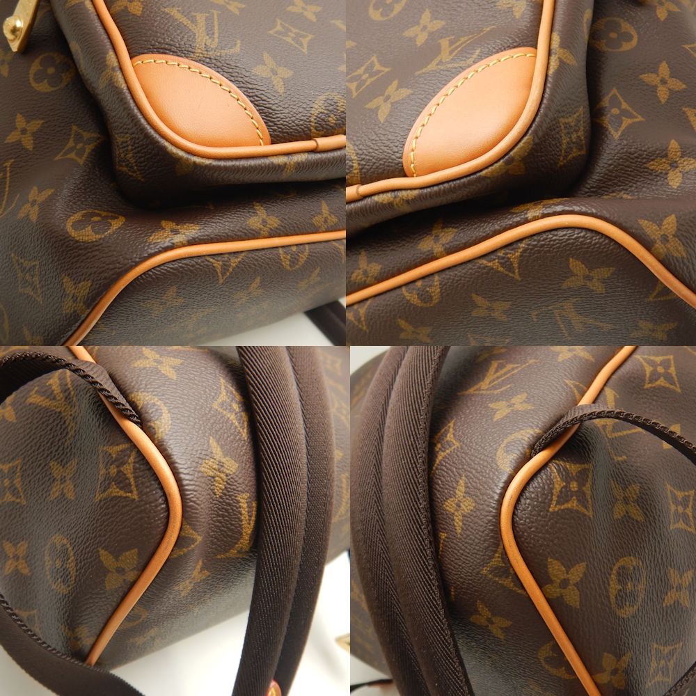 LOUIS VUITTON ルイヴィトン モノグラムアーカイブ モンスリカーゴバックパック M14015 リュック ブラウン メンズ /253461【中古】