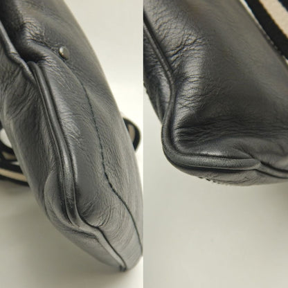 BALLY バリー トレインスポッティング TARRANT AYGE ショルダーバッグ レザー ブラック レディース /253482【中古】
