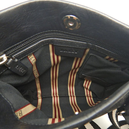 BALLY バリー トレインスポッティング TARRANT AYGE ショルダーバッグ レザー ブラック レディース /253482【中古】