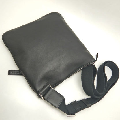 BALLY バリー TUSON SM トレインスポッティング ショルダーバッグ レザー ブラック レディース /253498【中古】