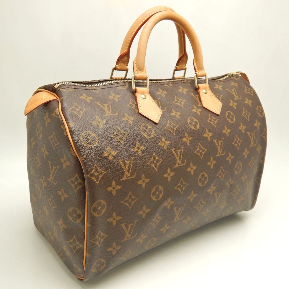 LOUIS VUITTON ルイヴィトン モノグラム スピーディ35 M41524 ハンドバッグ ブラウン レディース /253505【中古】