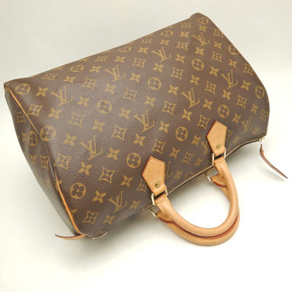 LOUIS VUITTON ルイヴィトン モノグラム スピーディ35 M41524 ハンドバッグ ブラウン レディース /253505【中古】
