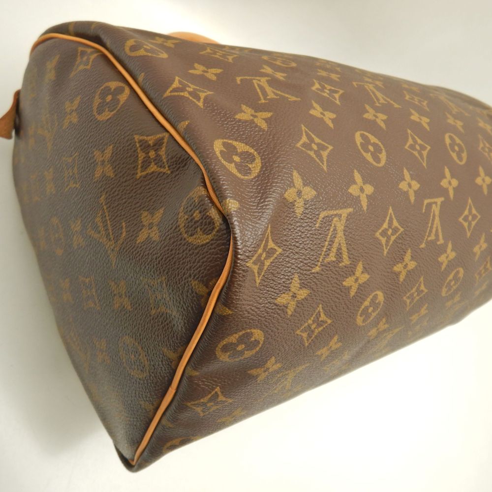 LOUIS VUITTON ルイヴィトン モノグラム スピーディ35 M41524 ハンドバッグ ブラウン レディース /253505【中古】