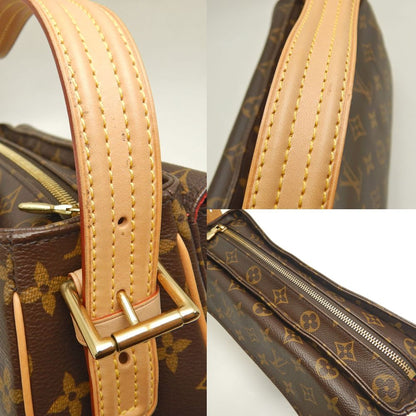 LOUIS VUITTON ルイヴィトン モノグラム ヴィバシテMM M51164 ショルダーバッグ ブラウン レディース /253509【中古】