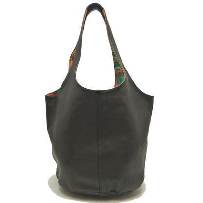 agnes b. アニエスベー トートバッグ ラムレザー ブラック レディース /253568【中古】