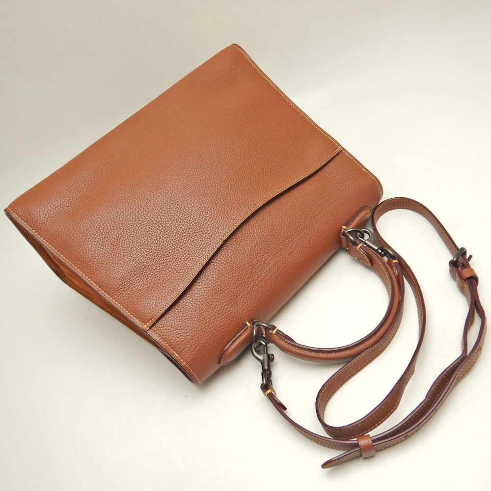 COACH コーチ タビートップハンドルバッグ 79354 ハンドバッグ レザーxスエード ブラウン アウトレット レディース /253583【中古】