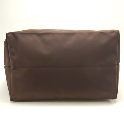 Longchamp ロンシャン ル プリアージュ トートバッグ ナイロンxレザー ブラウン レディース /253603【中古】
