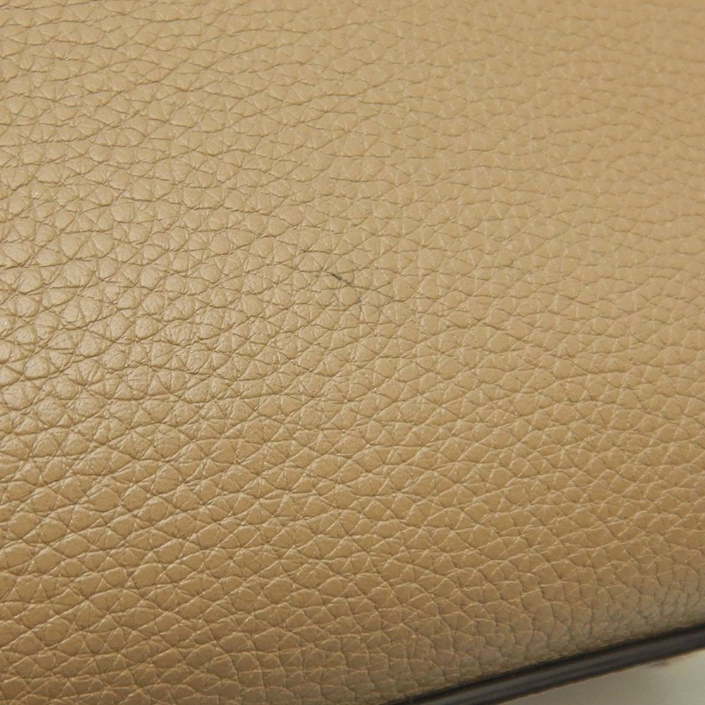 CELINE セリーヌ ラゲージ マイクロショッパー F-AT-1145//F-CU-1165 ハンドバッグ カーフ ベージュ レディース /253614【中古】