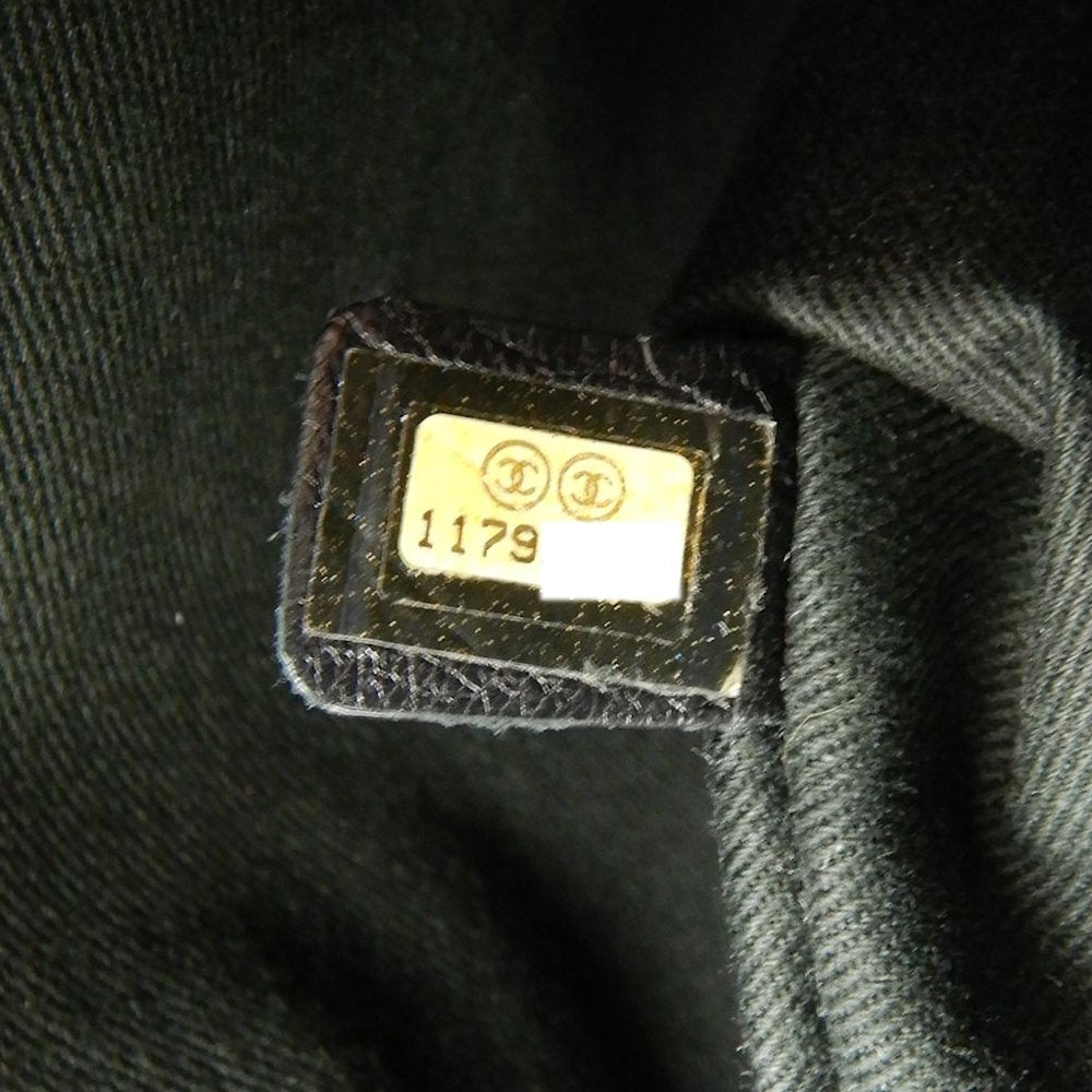 CHANEL シャネル ココトラベル A36181 トートバッグ PVCコーティングキャンバスxレザー ブラック レッド レディース /253616【中古】