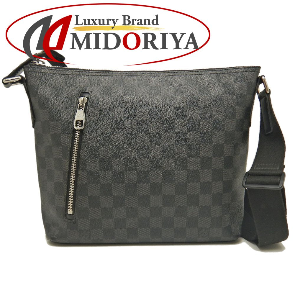 LOUIS VUITTON ルイヴィトン ダミエ グラフィット ミックPM N41211 ショルダーバッグ グラフィット メンズ /253621【中古】