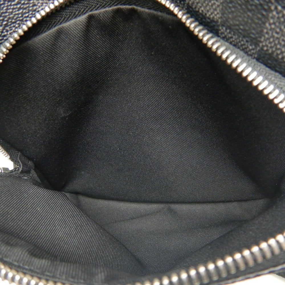 LOUIS VUITTON ルイヴィトン ダミエ グラフィット アヴェニュー･スリングバッグ N41719 ボディバッグ ノワール メンズ /253644【中古】