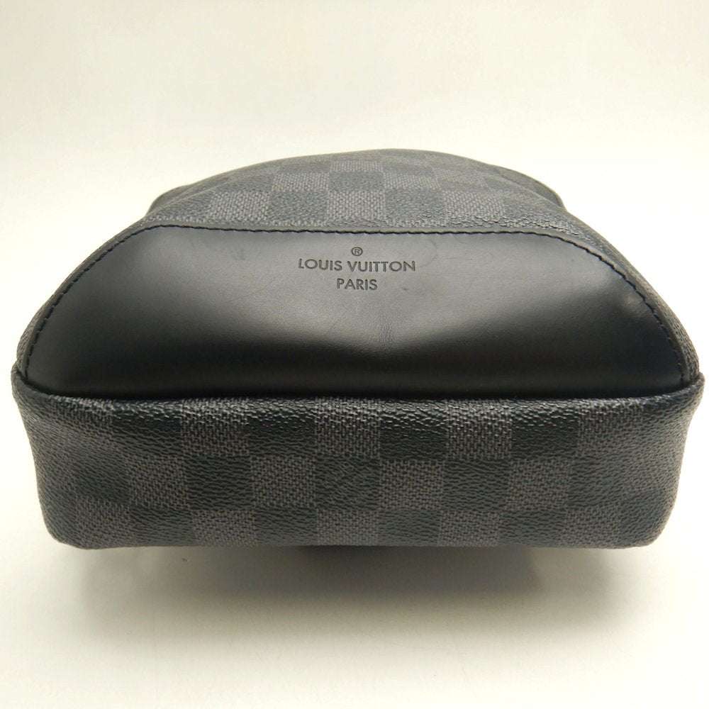 LOUIS VUITTON ルイヴィトン ダミエ グラフィット アヴェニュー･スリングバッグ N41719 ボディバッグ ノワール メンズ /253644【中古】