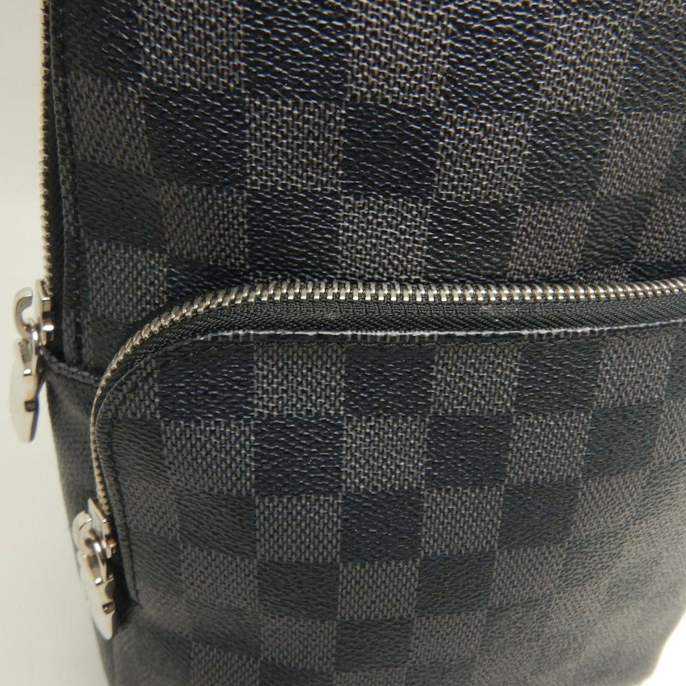 LOUIS VUITTON ルイヴィトン ダミエ グラフィット アヴェニュー･スリングバッグ N41719 ボディバッグ ノワール メンズ /253644【中古】