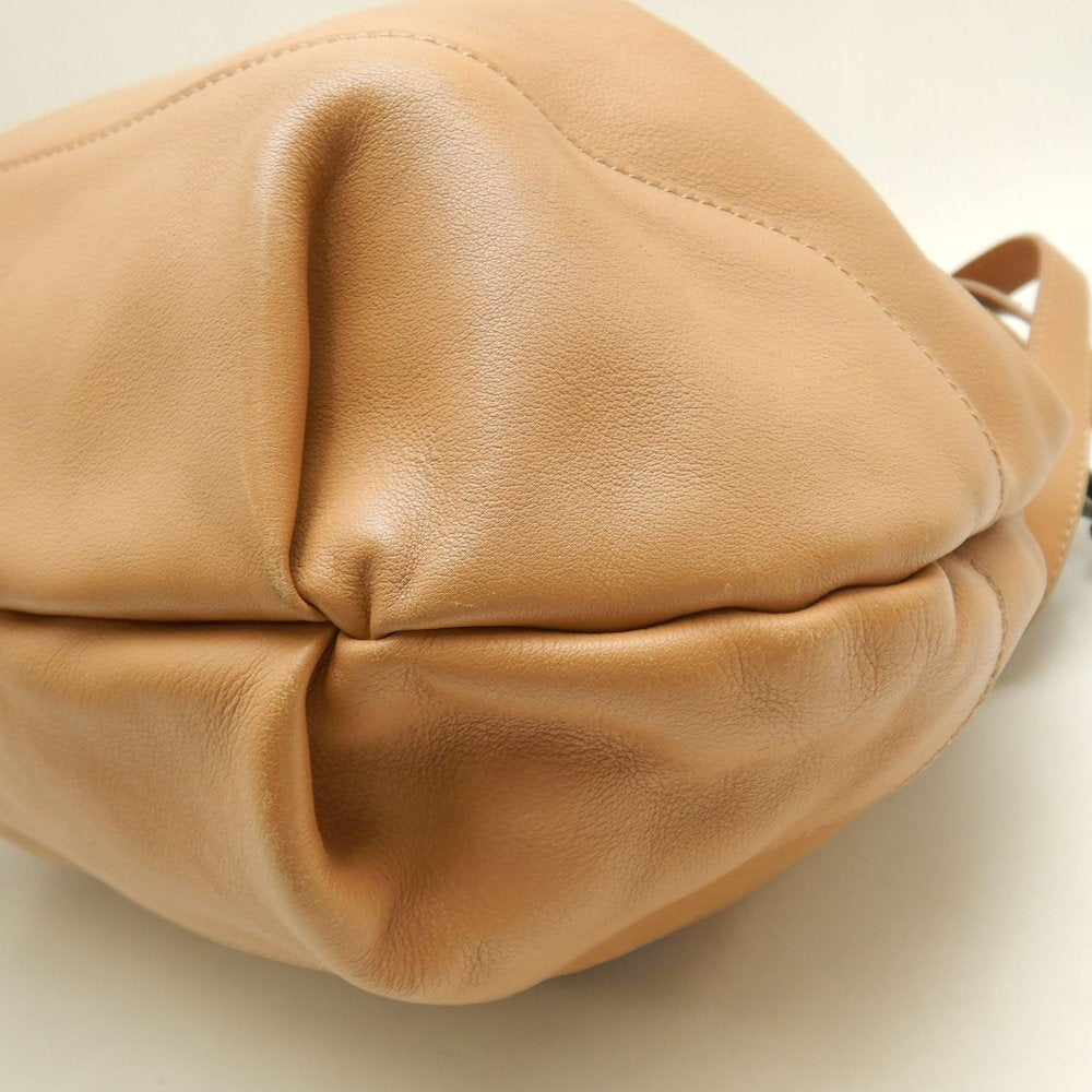 MARNI マルニ ワンショルダー ショルダーバッグ レザー キャメル レディース /253649【中古】