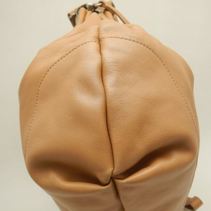 MARNI マルニ ワンショルダー ショルダーバッグ レザー キャメル レディース /253649【中古】