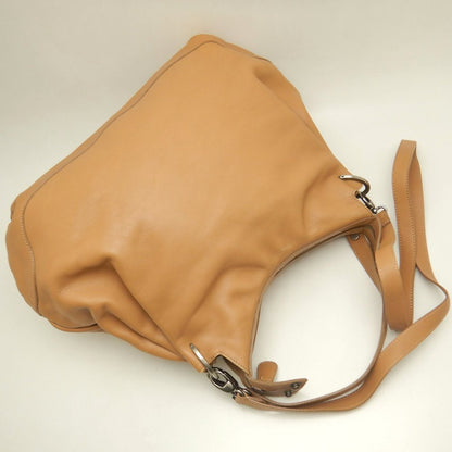 MARNI マルニ ワンショルダー ショルダーバッグ レザー キャメル レディース /253649【中古】