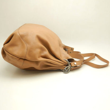 MARNI マルニ ワンショルダー ショルダーバッグ レザー キャメル レディース /253649【中古】