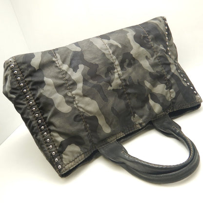 PRADA プラダ カナパ テスート BR4557 トートバッグ ナイロン FUMO レディース /253676【中古】