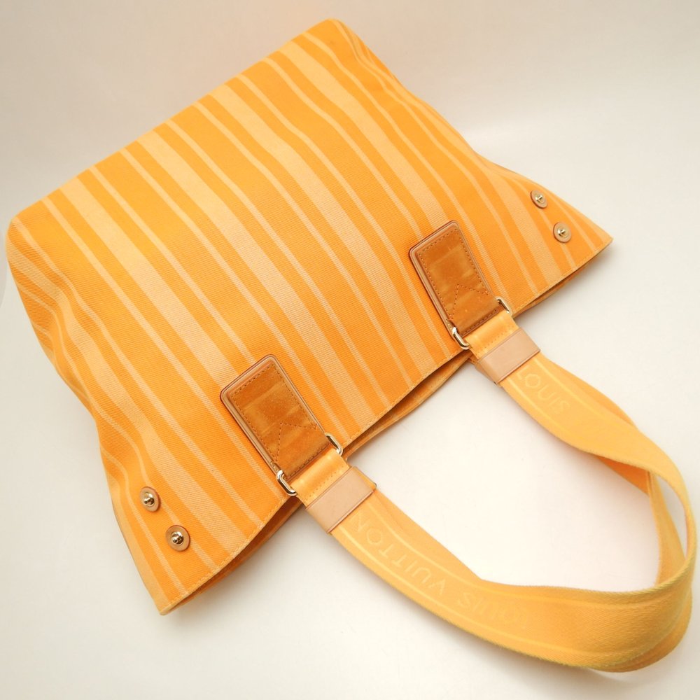 LOUIS VUITTON ルイヴィトン プランソレイユ カバPM 2012SS M94145 トートバッグ ジョーヌパッション レディース /253690【中古】