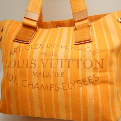 LOUIS VUITTON ルイヴィトン プランソレイユ カバPM 2012SS M94145 トートバッグ ジョーヌパッション レディース /253690【中古】