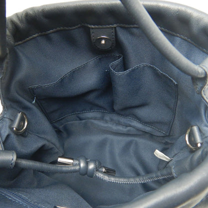 BEAUTY&YOUTH UNITED ARROWS ビューティアンドユースユナイテッドアローズ 2WAY ハンドバッグ 合成皮革 ネイビー レディース /253696【中古】