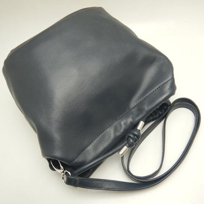 BEAUTY&YOUTH UNITED ARROWS ビューティアンドユースユナイテッドアローズ 2WAY ハンドバッグ 合成皮革 ネイビー レディース /253696【中古】