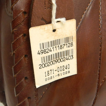 AOYAMA IBIZA 青山イビサ 1871-00240 ショルダーバッグ レザー ブラウン レディース /253703【中古】