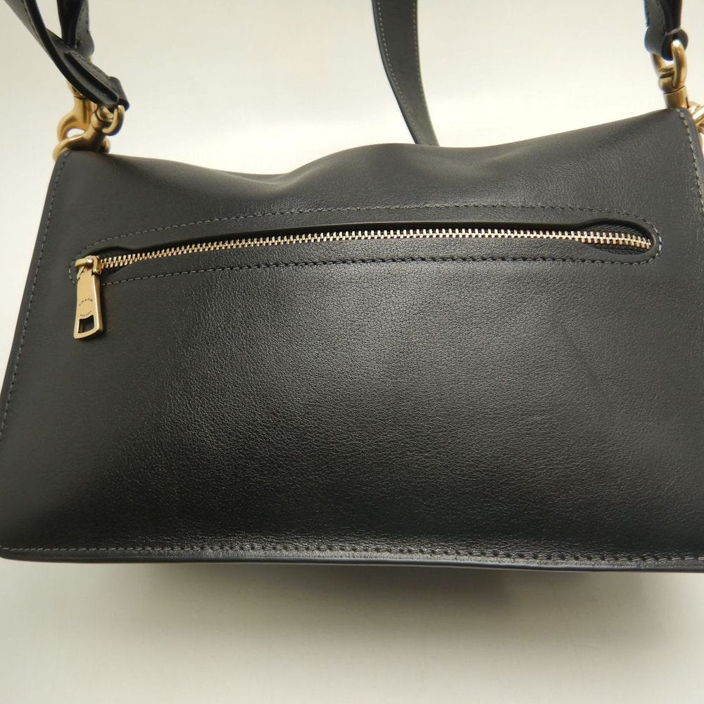 COACH コーチ タビー 2WAY CY919 ショルダーバッグ レザー ブラック レディース /253721【中古】